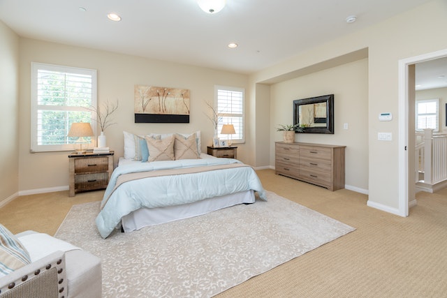 neutral toned bedroom